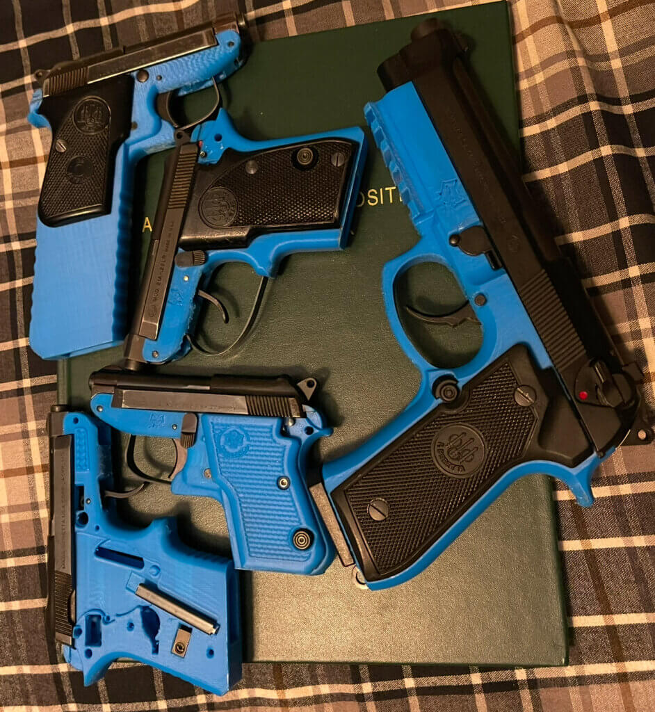 3d printed beretta m9 3