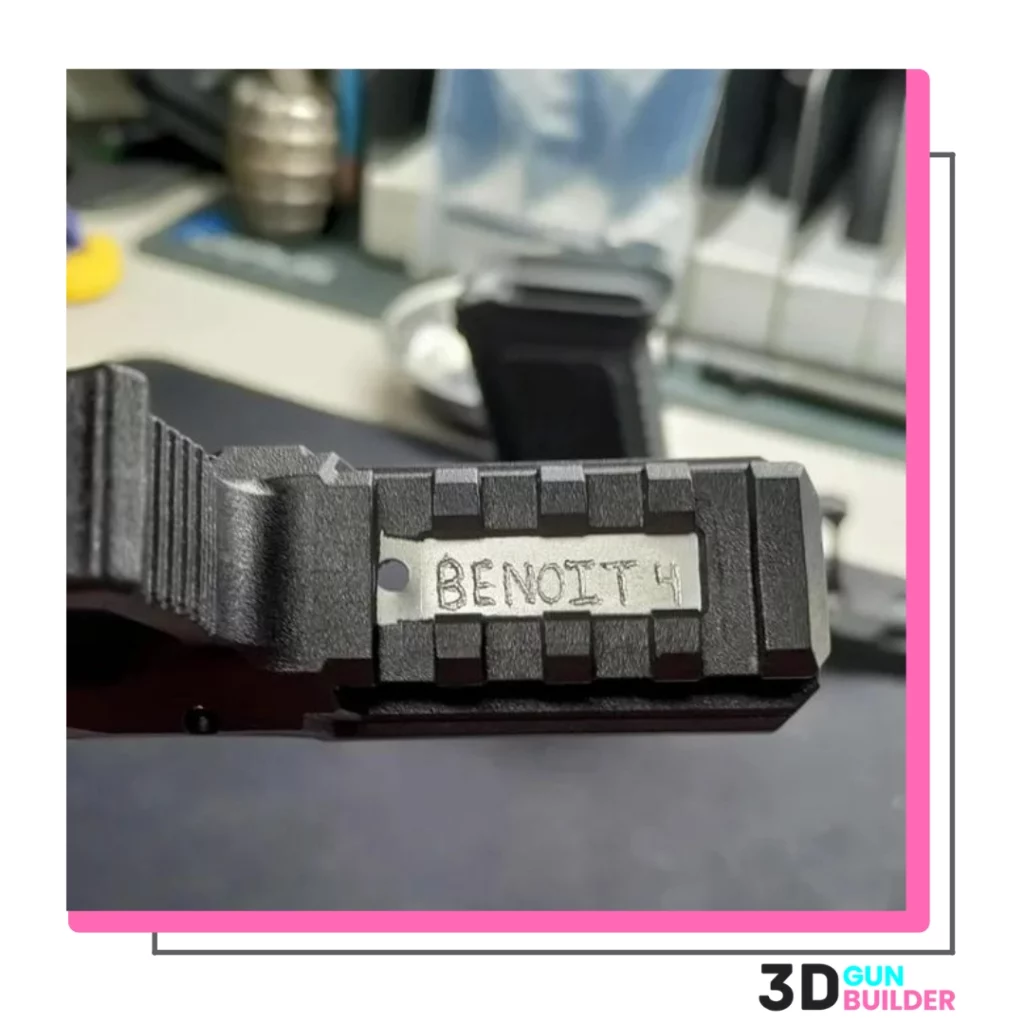 how to put serial on p80