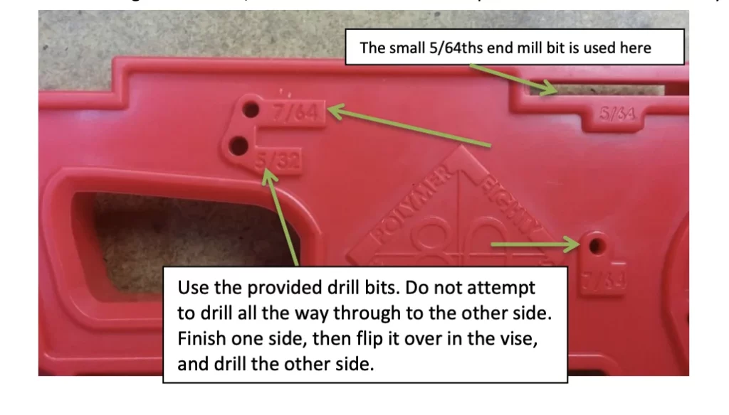 polymer 80 jig pinholes