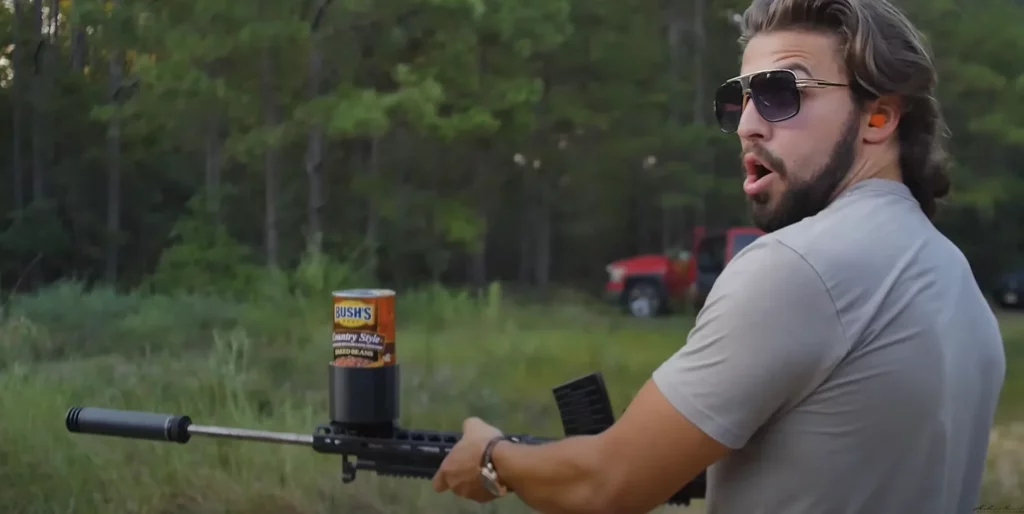 shooting video tactical bean holder