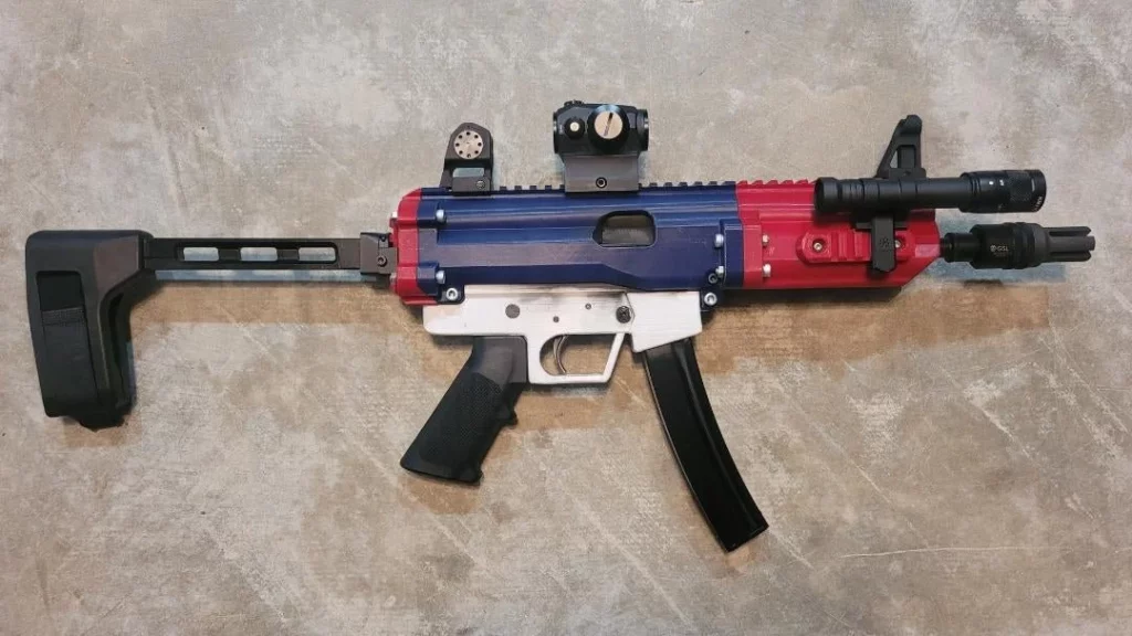 kf5 original 3d printed mp5