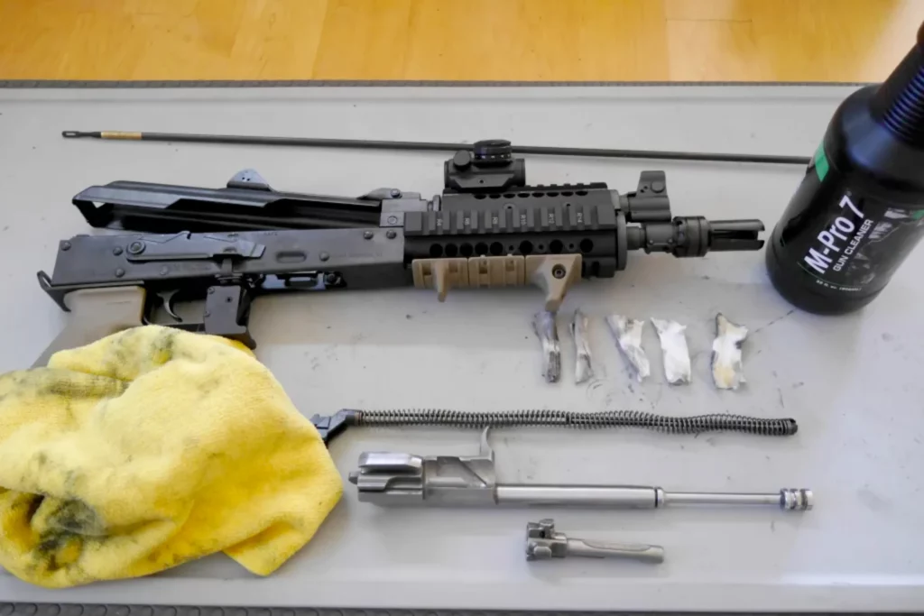 short ak cleaning tear down