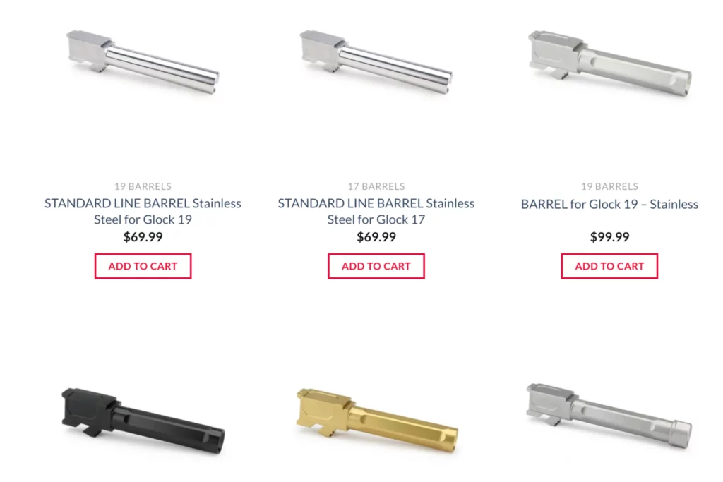 80p builder glock barrells