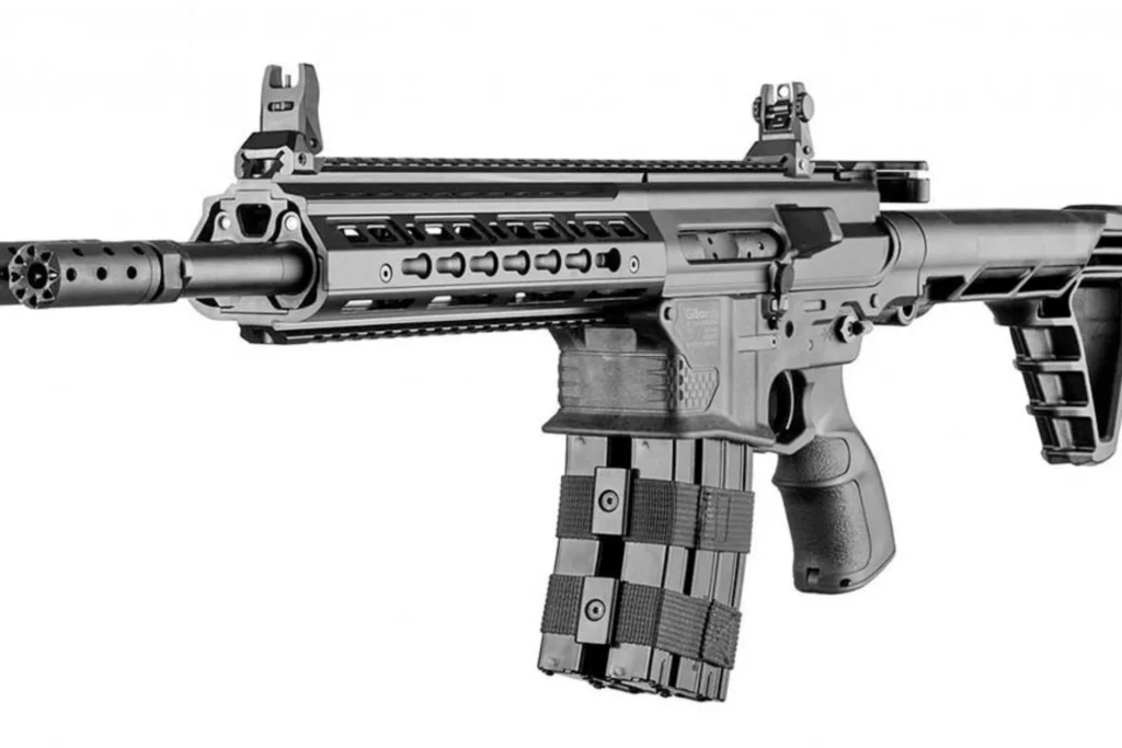 double barrel 3d print ar15