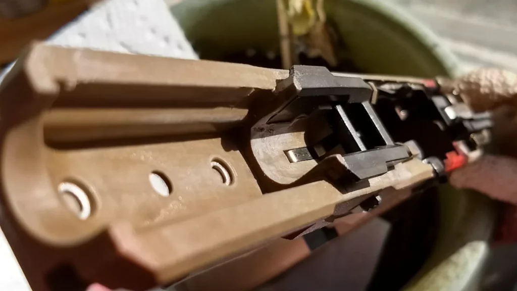 p80 tip channel liner removal