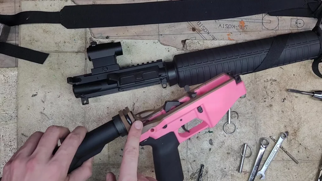 ubar 2 ar15 assembly