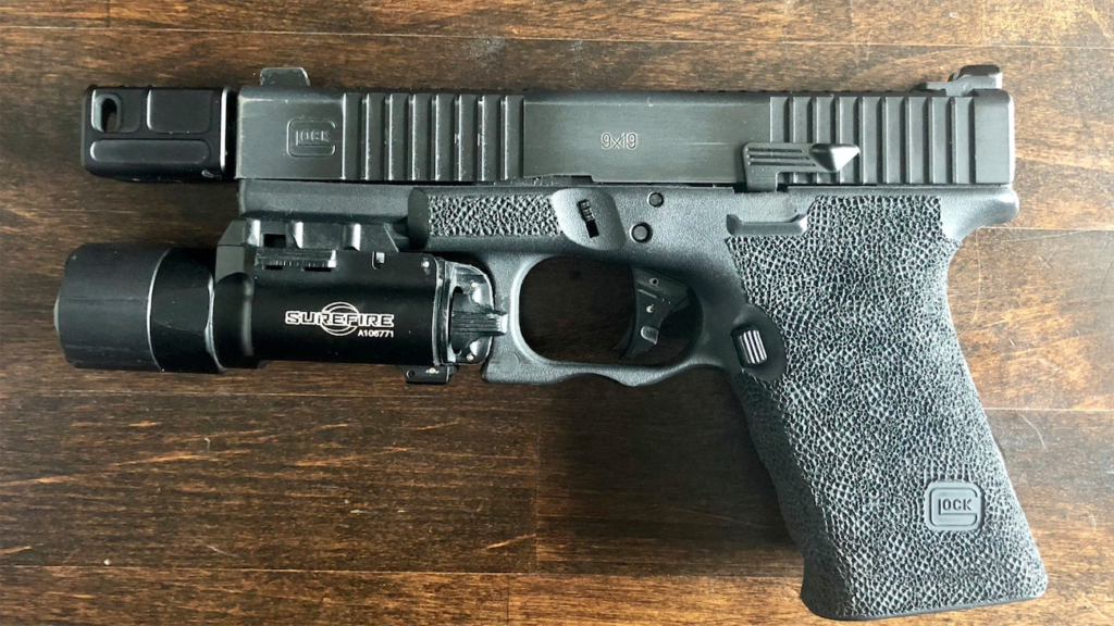 isntalled glock p80 slide stop
