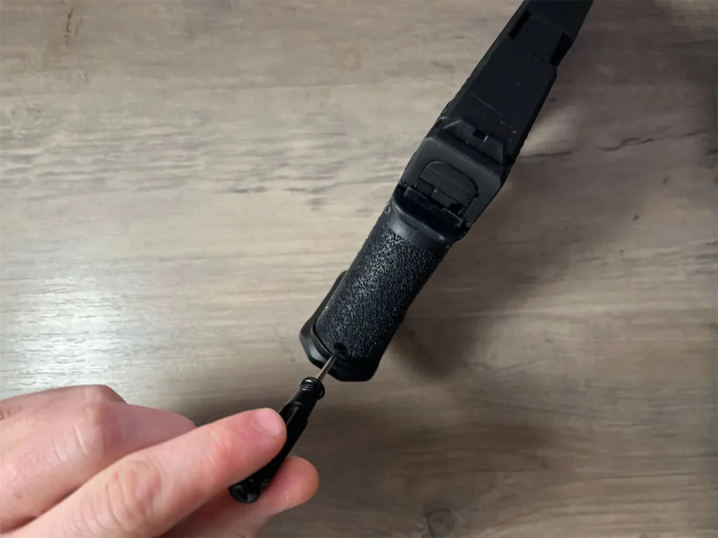 p80 pf magwell installation step 4