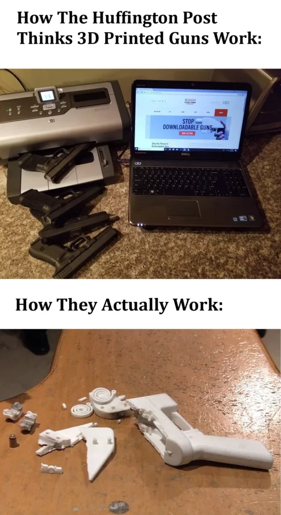 news 3d gun meme