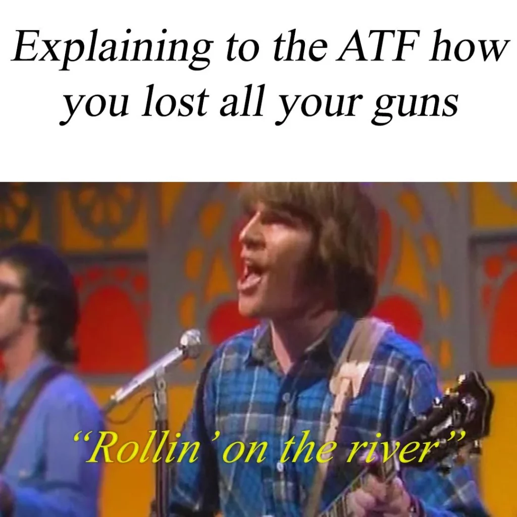 rollin river boat meme atf