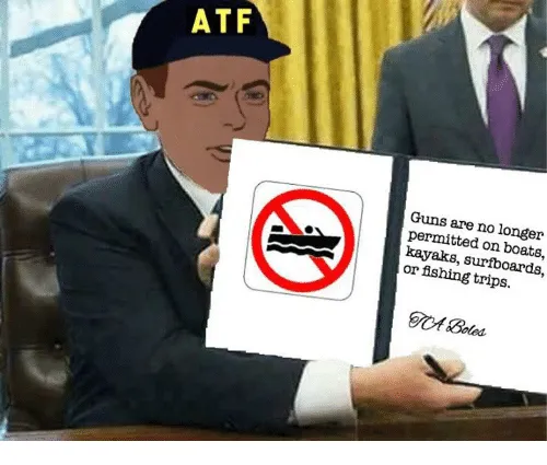 atf guy boat meme