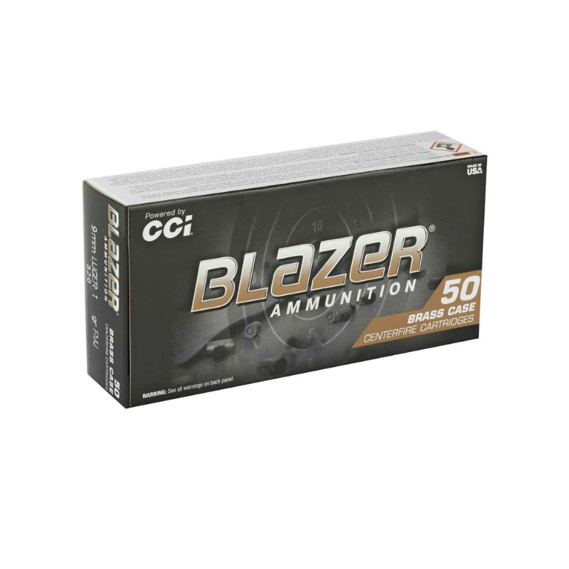 CCI Blazer Brass 9mm 124gr FMJ
