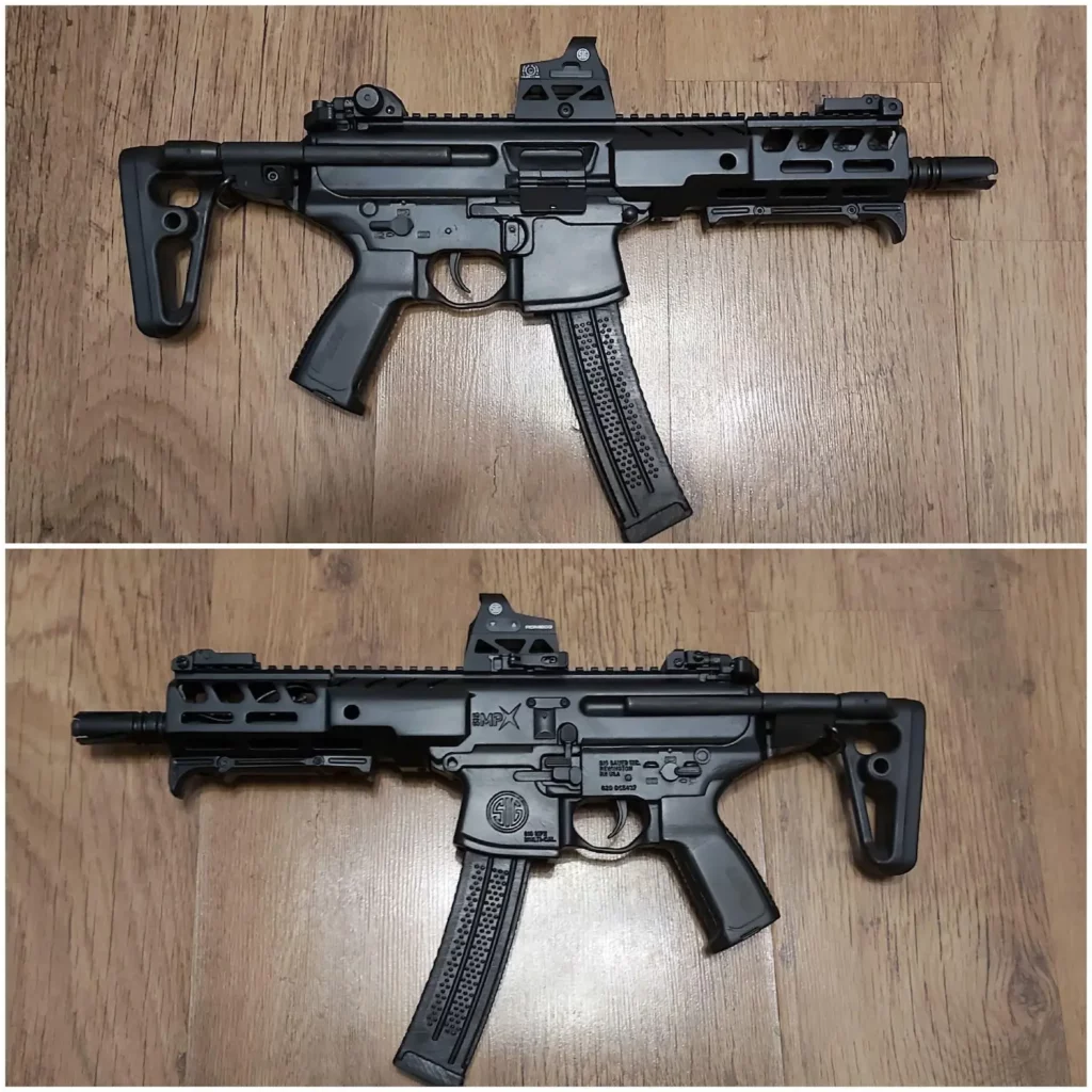 painted merp 3d printed sig mpx