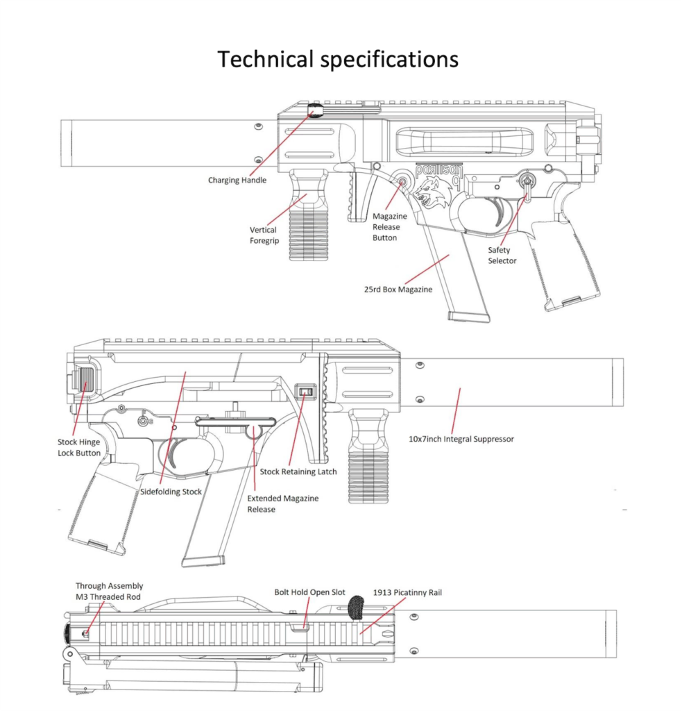 partisan 9 drawings specs