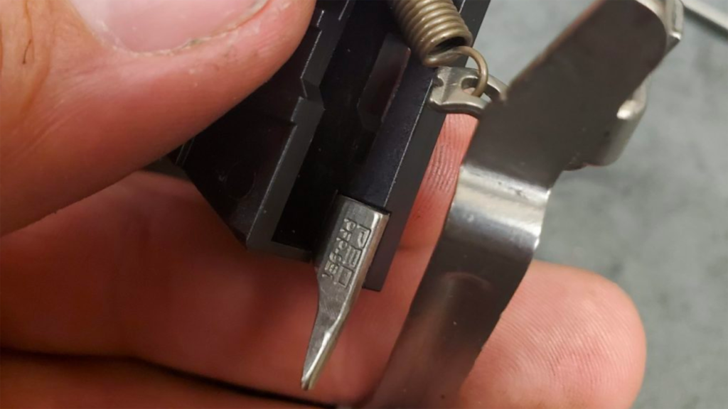 how to polish glock trigger ejector