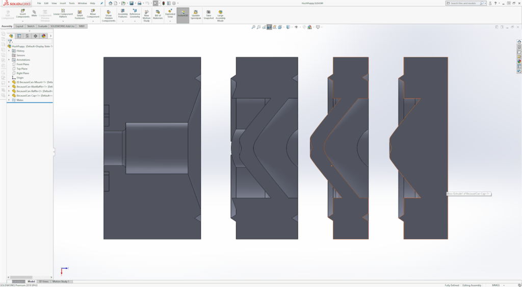 shush puppy cad draw
