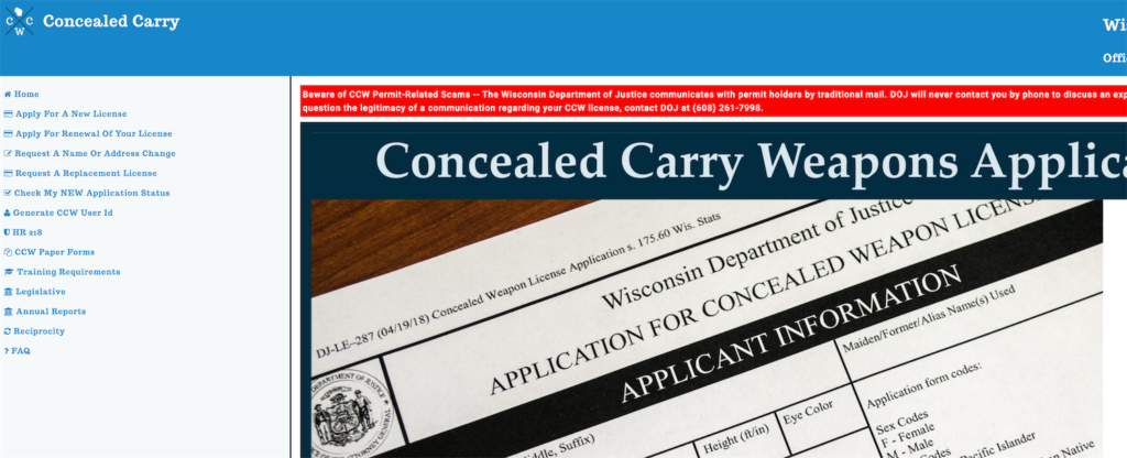 state dnr carry permit