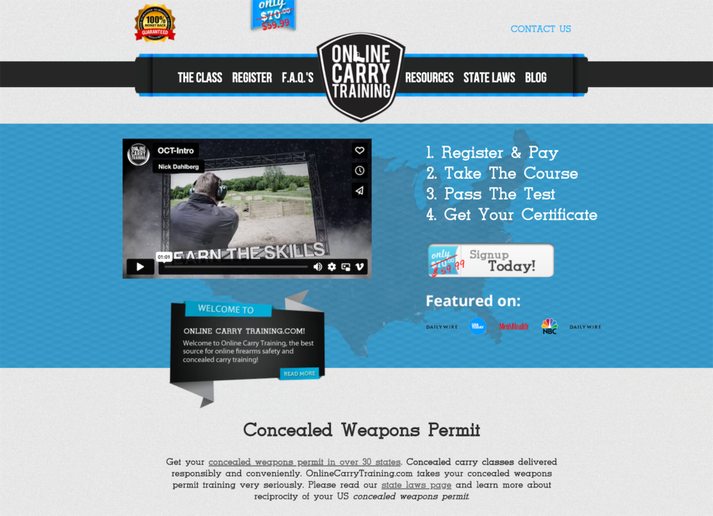 online carry training course