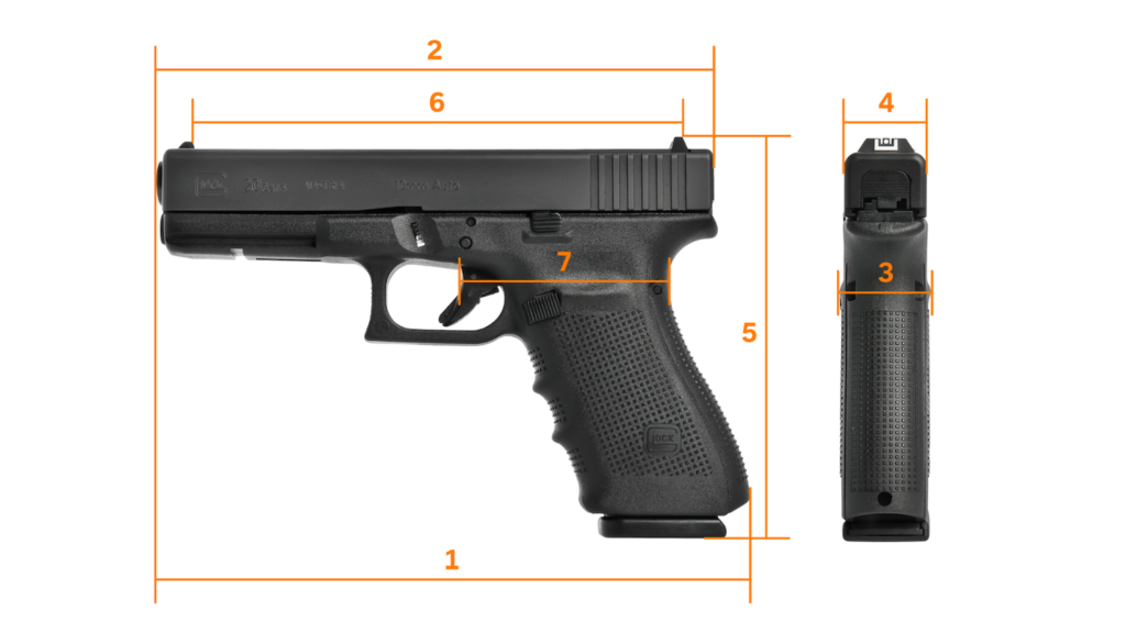 glock 20 10mm pistol
