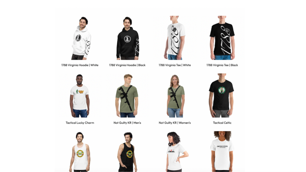 tactical wall merch