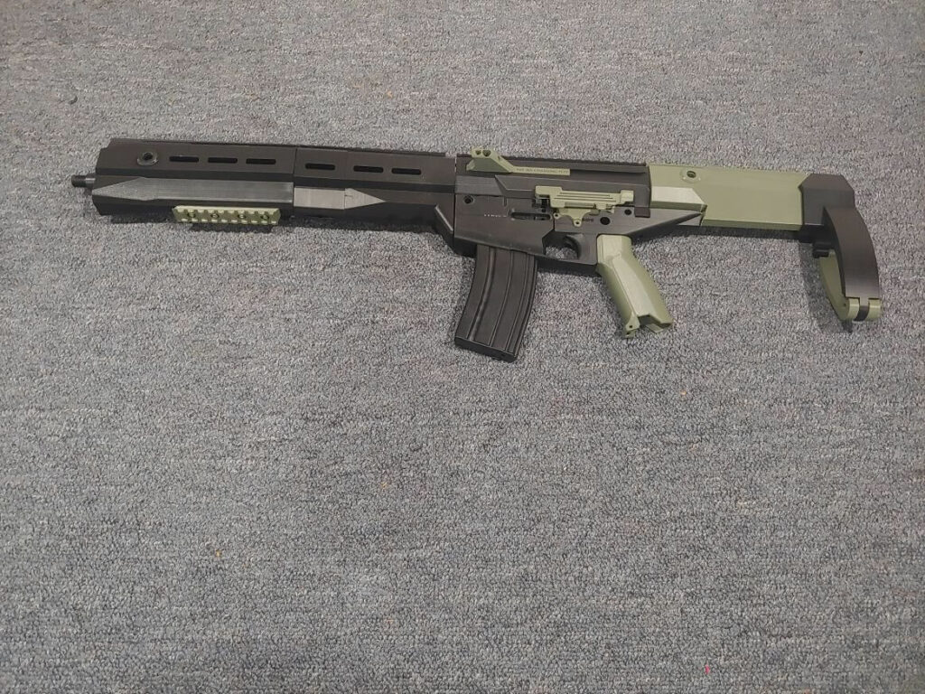 ark 2 3d printed rifle