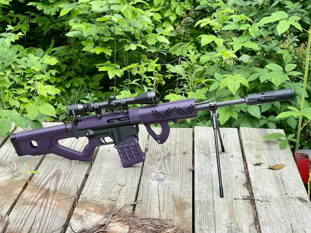 3d printed komodaru black ar15