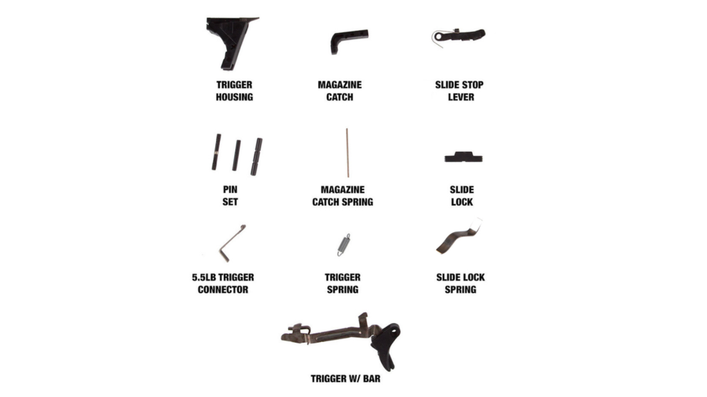 gen 3 glock lower parts kit diagram