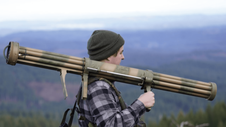 Fliegerfaust 3d printed