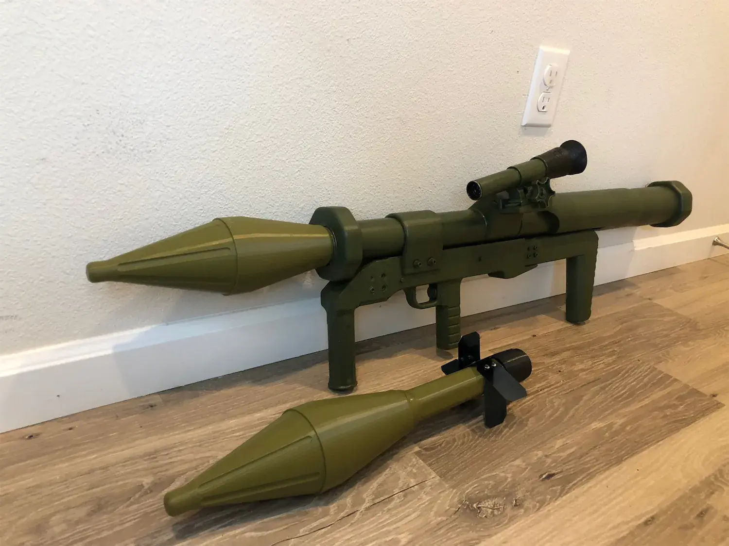 frankenfaust with rockets green