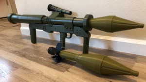 frankenfaust 3d printed rocket launcher