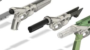 3d printed ds9 ar pistol