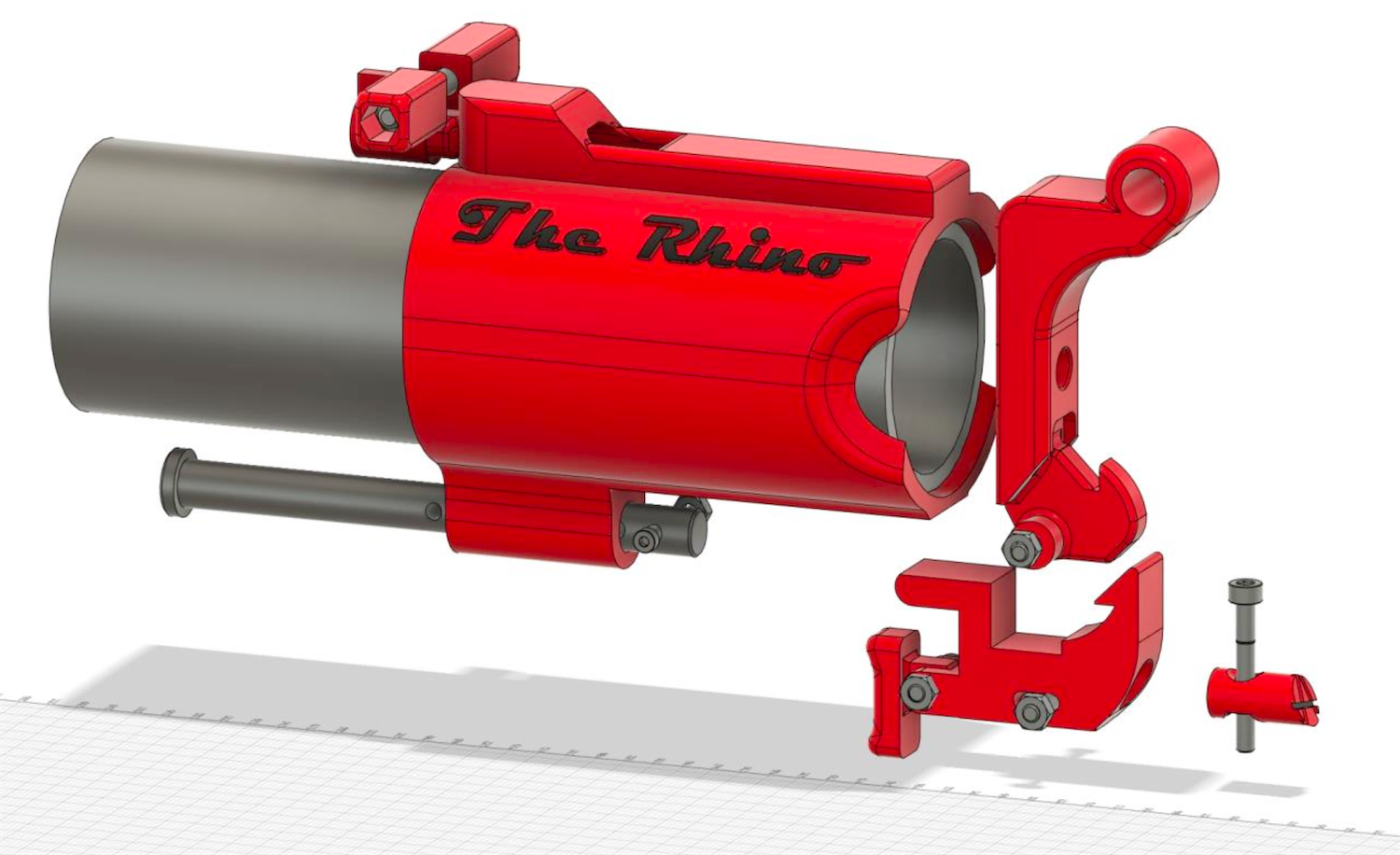 anarchy 3d render 37mm gernade