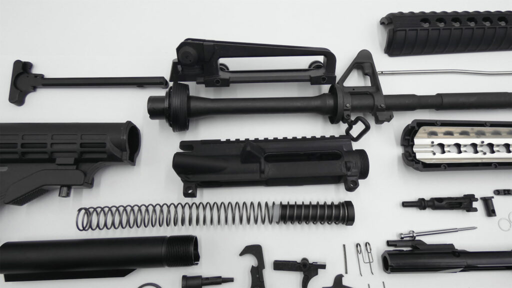 field stripping ar15