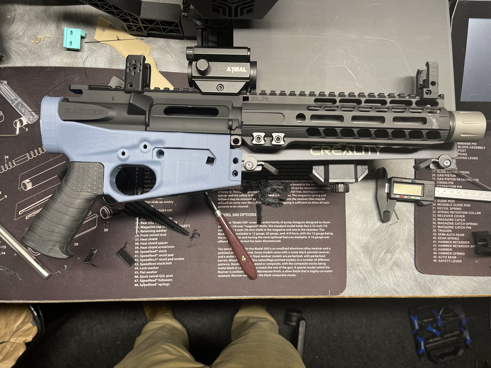 ar 9 pistol hoffman tactical