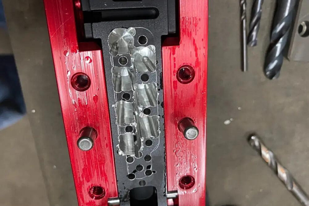 ar 15 lower drill holes