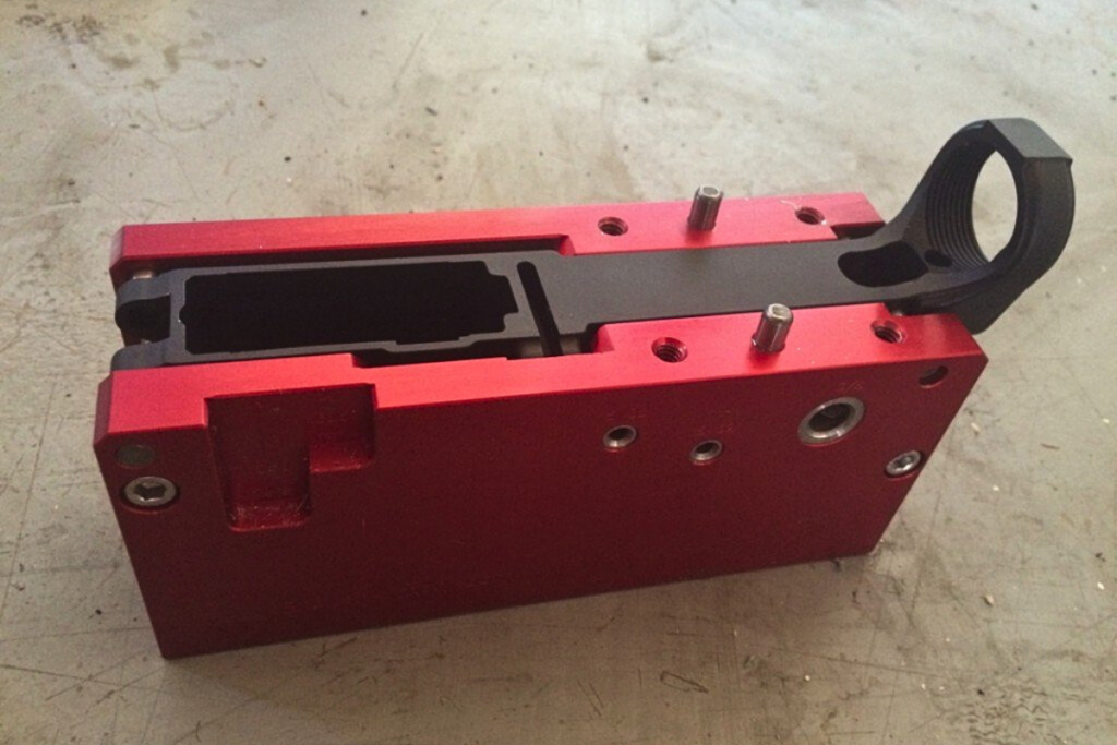 broken armory ar 15 jig