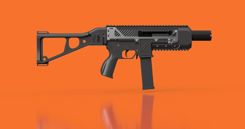 DB9 ALLOY DIY Mac Upper Poisoned HandGuard